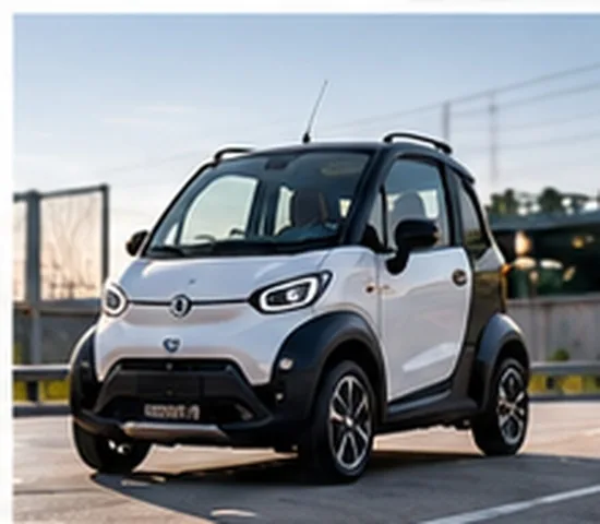 Voiture sans permis présentée pour une étude d'assurance