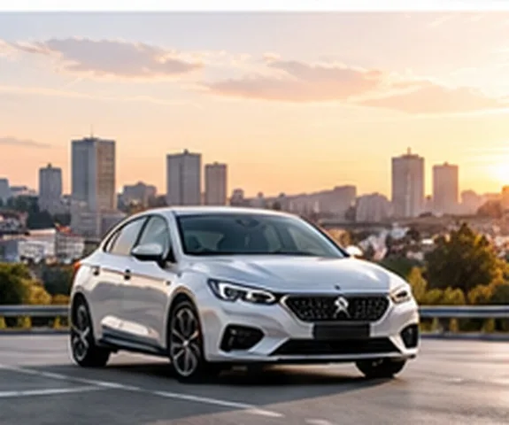 Voiture particulière présentée pour une couverture temporaire